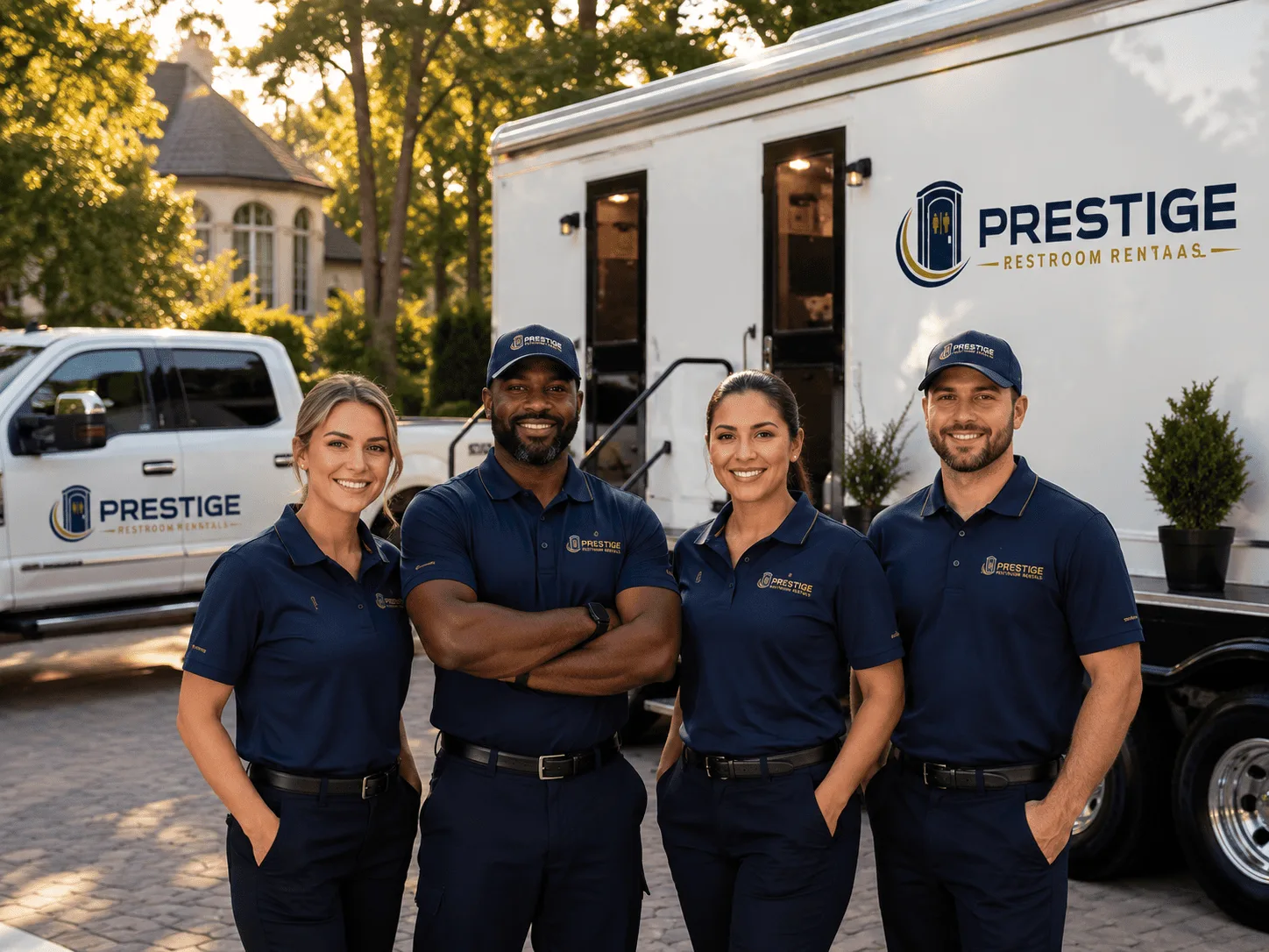 Trusted Luxury Portable Restrooms company in Comstock, WI